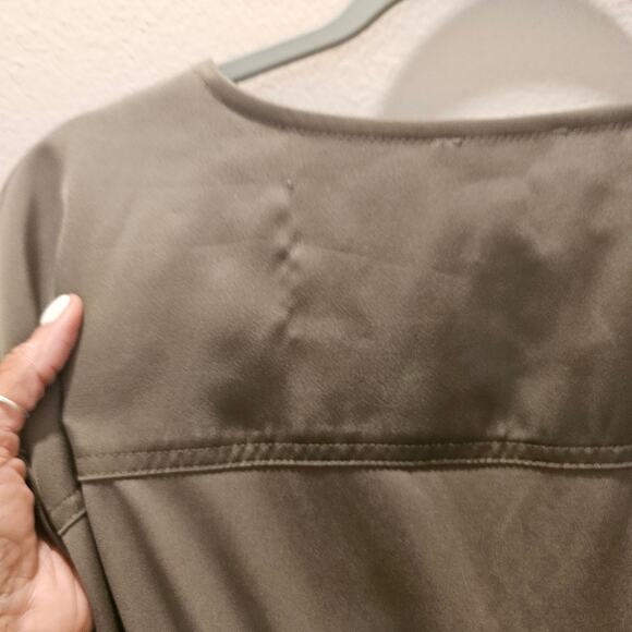 NWOT Calvin Klein Women's Shortsleeve Drawstring Top Size XL - Picture 6 of 6